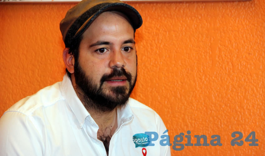 Manuel Guti&eacute;rrez, representante del Colectivo Ser Gay