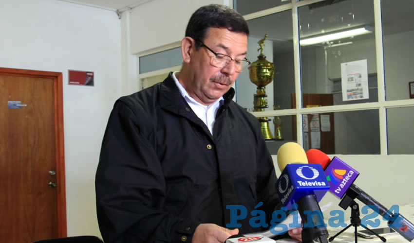 Juan José Rangel Martínez, director de Seguridad Pública de la capital (Foto Rocío Castro Alvarado)