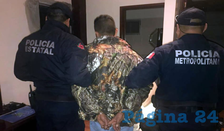 El detenido fue trasladado ante el Ministerio Público para que rinda su declaración