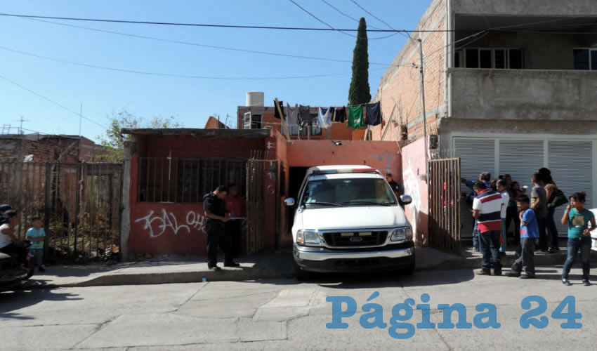En esta casa situada en calle El Cotón 116, se realizó un suicidio más