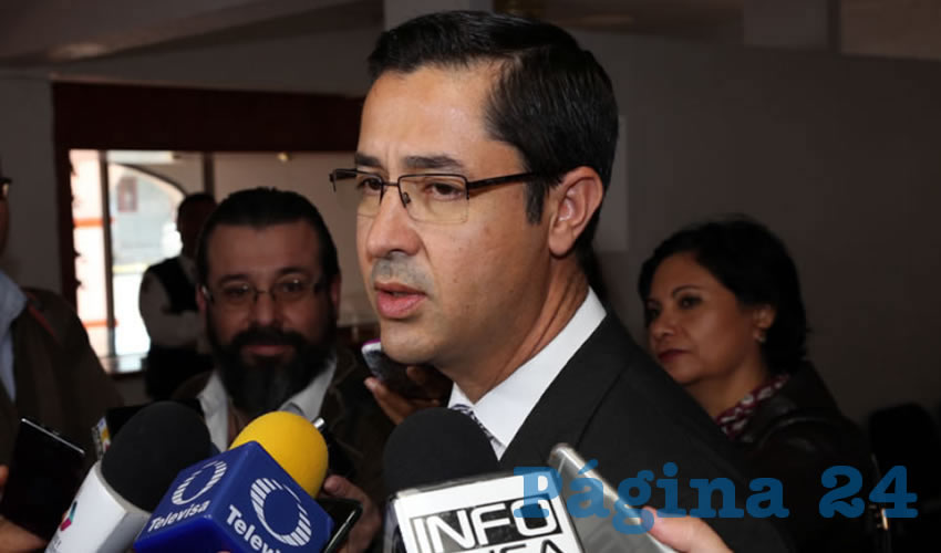 Luis Fernando Landeros Ortiz, consejero presidente del IEE