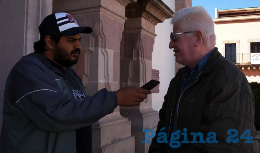 Daniel Montoya Peralta representante en Zacatecas de la Fundación Piel de Luna Albinos de México A.C (Archivo: Página 24)