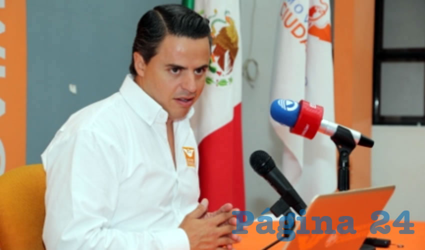 Jaime Durán Padilla, coordinador estatal de Movimiento Ciudadano