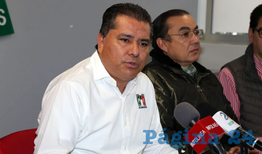 Enrique Juárez Ramírez, presidente del PRI