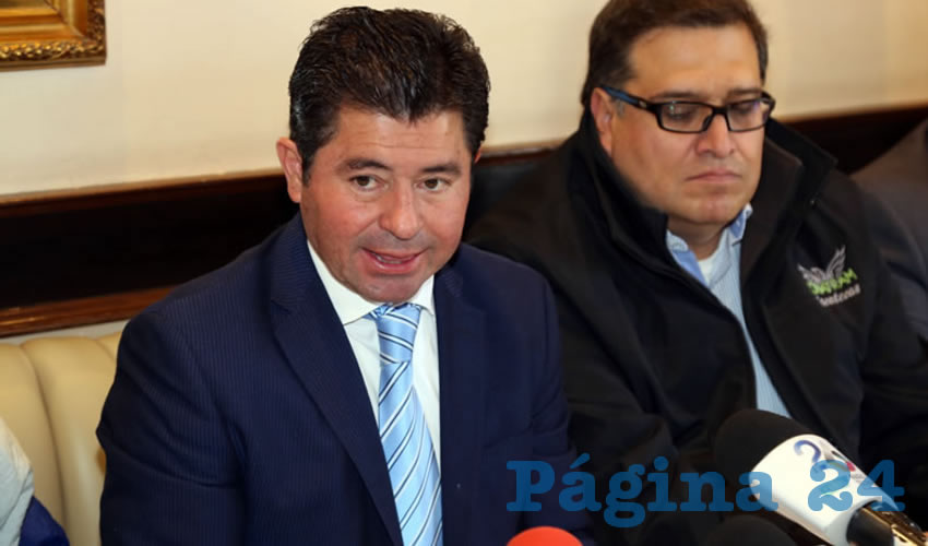 Jorge L&oacute;pez Mart&iacute;n, diputado federal (Foto: Eddylberto Lu&eacute;vano Santill&aacute;n)