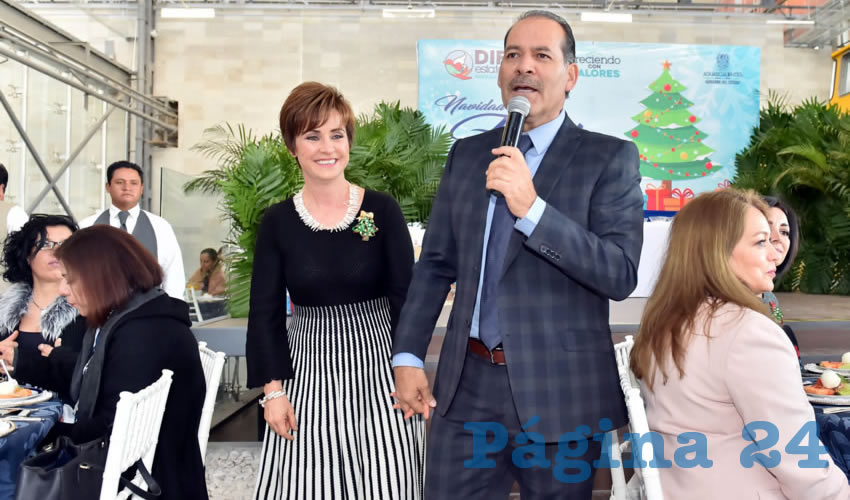 El jefe del Ejecutivo agradeció el compromiso que durante todo este año demostraron al realizar un trabajo en apoyo a los programas sociales