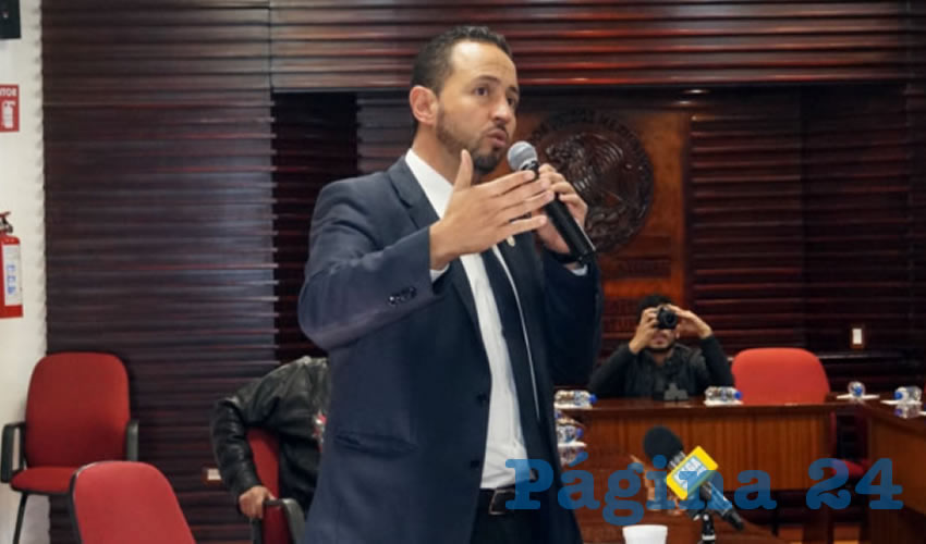 Arturo López de Lara Díaz, diputado local por el Partido Acción Nacional (PAN) (Foto Merari Martínez Castro)