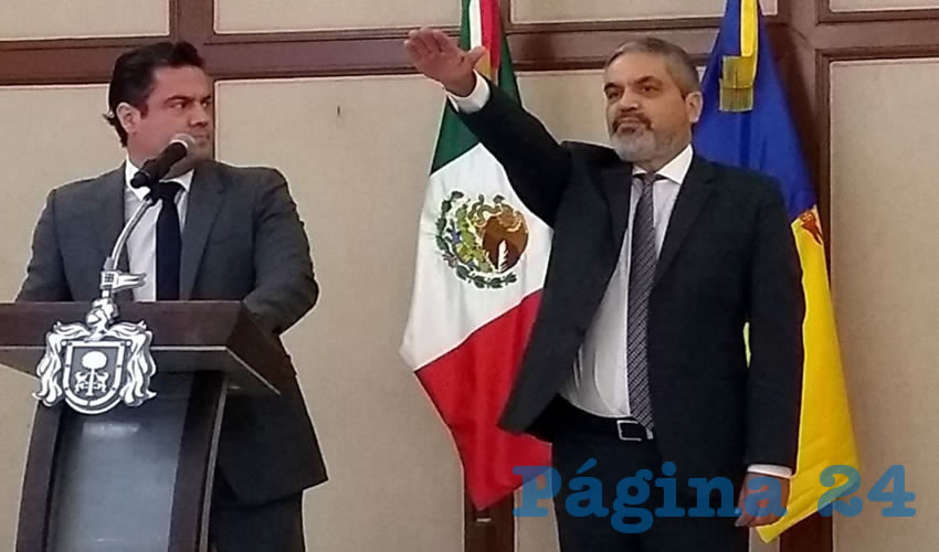 Alfonso Gómez Godínez, quien era coordinador general de Educación Jalisco, será el nuevo director de la dependencia, tras la salida de Francisco Ayón López del cargo para buscar una candidatura por el PRI/Foto: Francisco Andalón López 