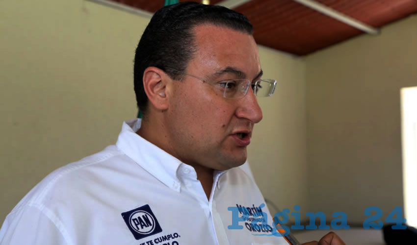 Paulo Martínez López, presidente estatal del PAN