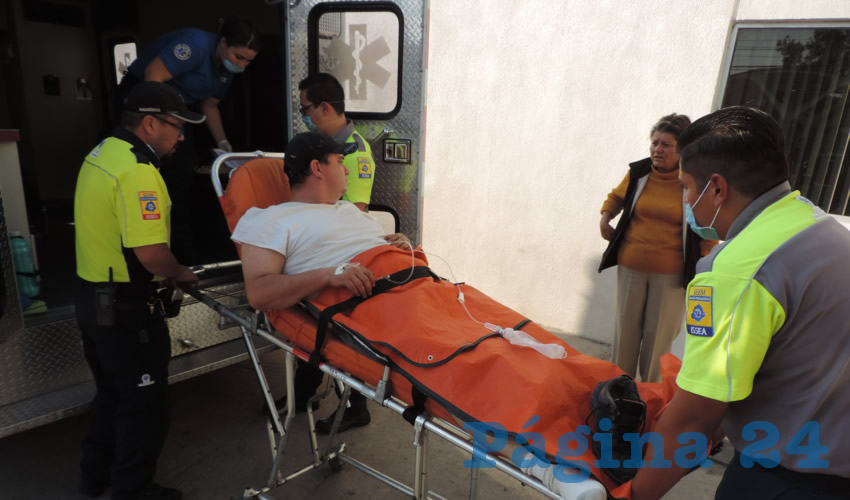 Sergio Muro fue internado en el Hospital Tercer Milenio