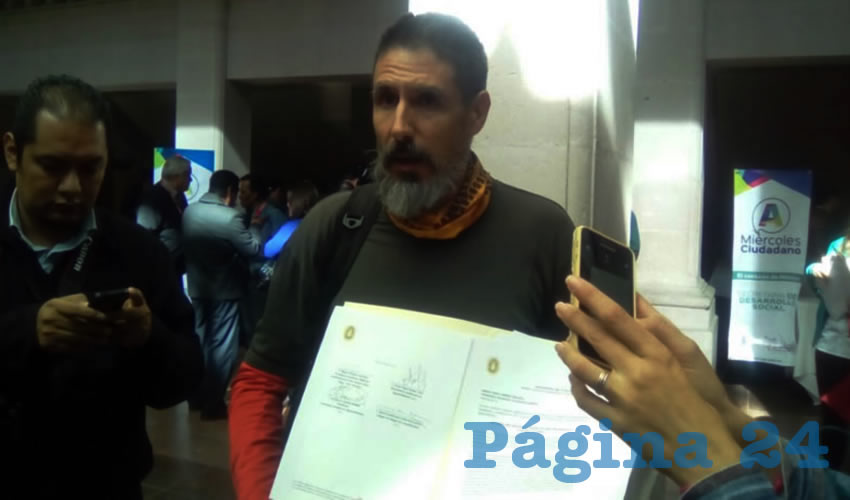 Agustín Bernal Inguanzo, representante del Comité de Vigilancia Ambiental