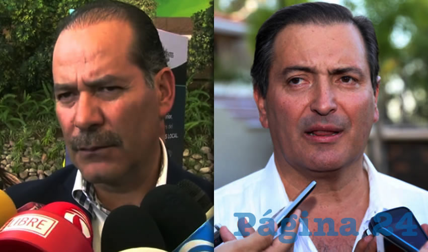 Martín Orozco Sandoval, gobernador del Estado | Luis Armando Reynoso, exgobernador del Estado