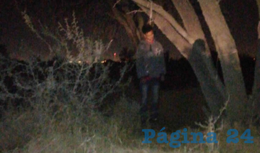 Anoche fue descubierto el cadáver
