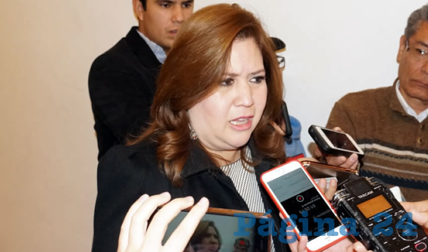 Fabiola Gilda Torres Rodríguez, secretaria general de Gobierno (Foto Merari Martínez Castro)