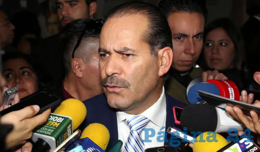 El gobernador Martín Orozco Sandoval