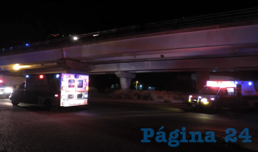 De este puente cay&oacute; el infortunado Omar Rodr&iacute;guez Res&eacute;ndiz 