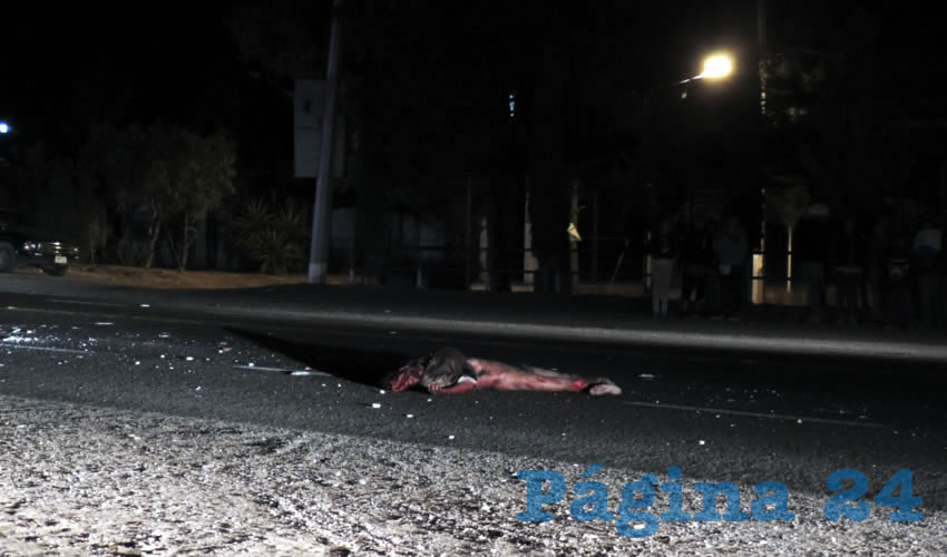 Jesús Rivera Muñoz fue arrollado brutalmente cuando intentaba cruzar la carretera federal 70 poniente
