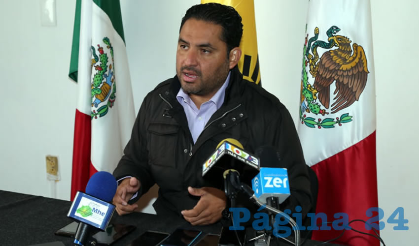 Emanuelle Sánchez Nájera, dirigente PRD Estatal (Foto: Eddylberto Luévano Santillán)