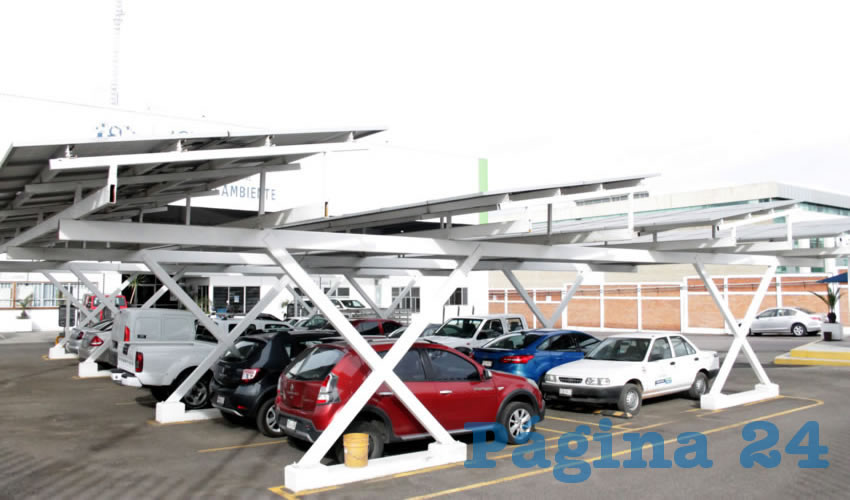 La primera etapa del PASE inició en las instalaciones de la SMAE donde se cuenta con un Sistema de Generación de Energía Solar Fotovoltaica