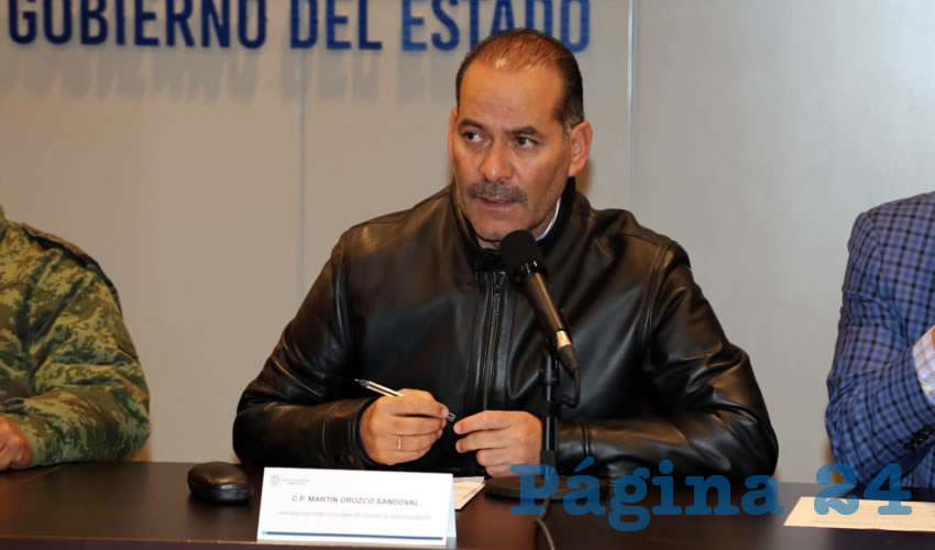Mart&iacute;n Orozco Sandoval, gobernador del Estado (Foto: Eddylberto Lu&eacute;vano Santill&aacute;n)