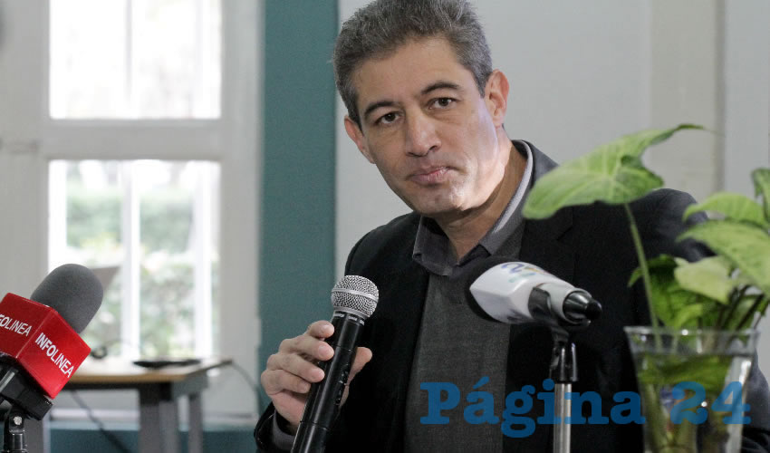 Alfredo Alonso Ruiz Esparza, encargado del despacho de la SMAE (Foto: Eddylberto Lu&eacute;vano Santill&aacute;n