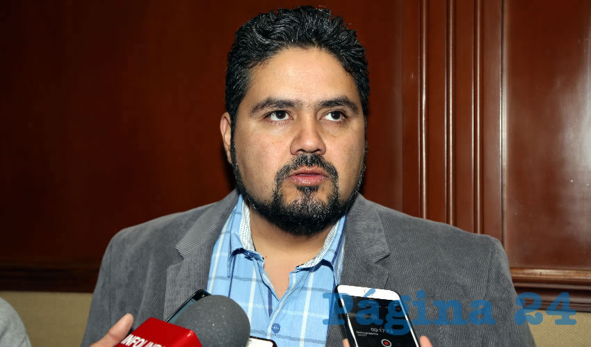 Iván Alejandro Sánchez Nájera, legislador local (Foto: Eddylberto Luévano Santillán)