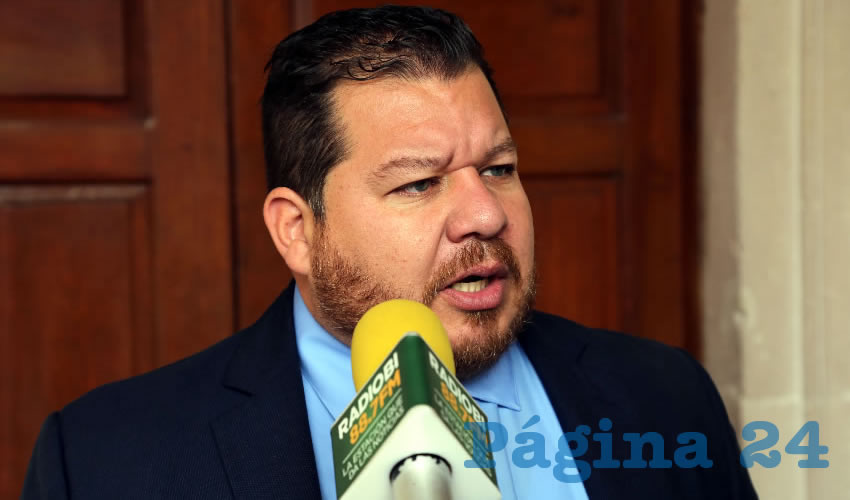 Alejandro Monreal Dávila, regidor presidente de la Comisión Permanente de Seguridad Pública (Foto: Eddylberto Luévano Santillán)
