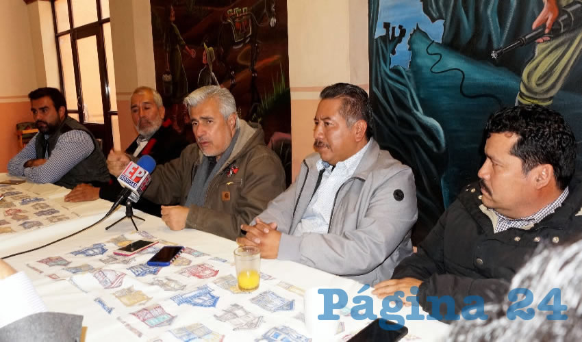José Narro Céspedes, precandidato al senado de la república por Movimiento de Regeneración Nacional (Morena) y líder del Frente Popular de Lucha de Zacatecas (FPLZ) (Foto Merari Martínez Castro)
