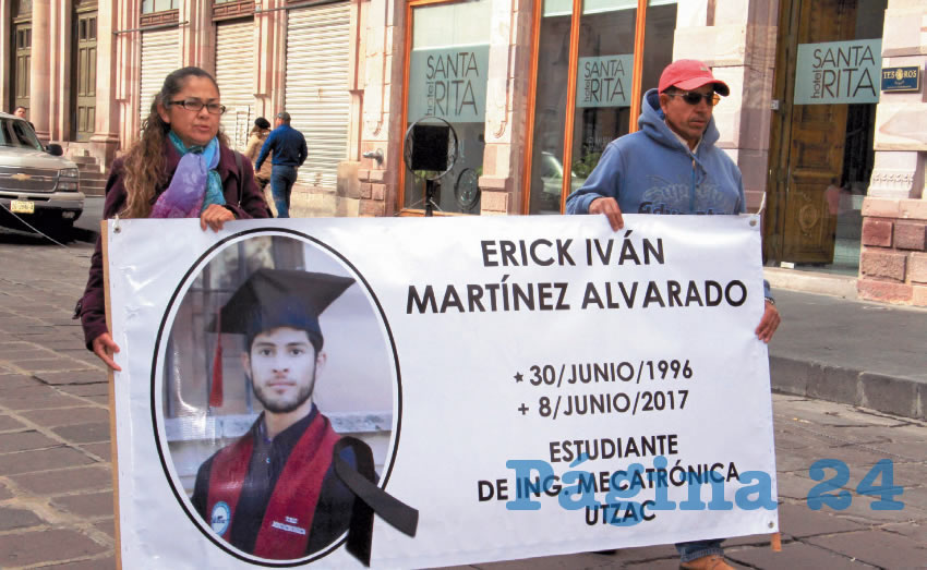 Erick Iván Martínez Alvarado, otra víctima