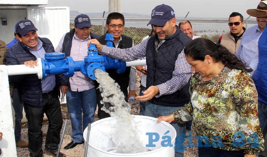 Durante el 2017 se favoreció alrededor de 90 mil personas con la creación y mejoramiento de la infraestructura hidráulica en comunidades rurales del interior del estado