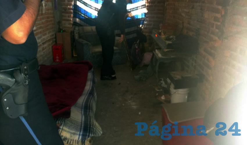 Aspecto del “picadero” situado en calle Jorge Oppe 134, fraccionamiento Fundadores
