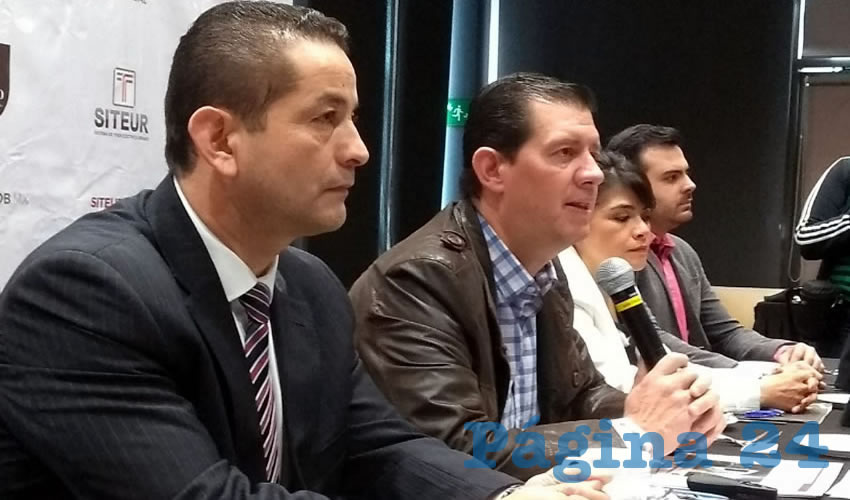“Los datos que tenemos nosotros es lo que nos arroja este avance, hay muchas cosas en el tren que no necesariamente son las que se ven (…); el día que quieran vamos y nos subimos a dar una vuelta”, reviró Rodolfo Guadalajara a las críticas vertidas por el alcalde zapopano Pablo Lemus respecto del avance en la obra del tren ligero/Foto: Francisco Andalón López