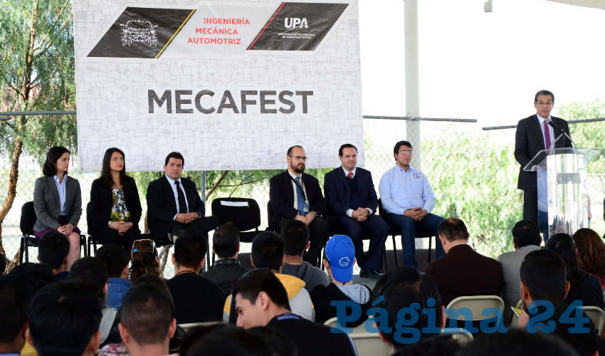 En las instalaciones de la Universidad Polit&eacute;cnica de Aguascalientes se llev&oacute; a cabo por d&eacute;cimo a&ntilde;o consecutivo, el evento Mecafest 2017