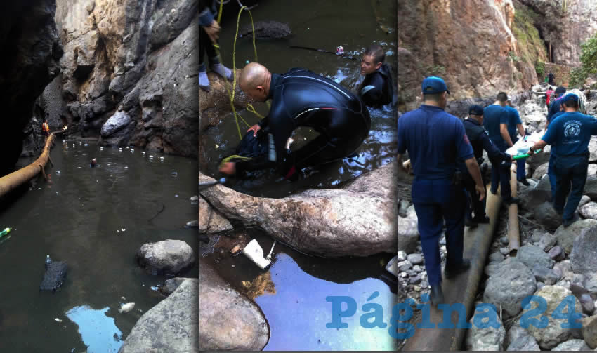 Los cuerpos de rescate lograron encontrar a Mónica en cuestión de minutos, pero el deceso ya se había consumado