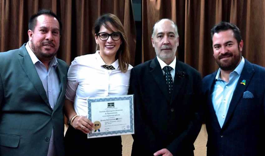 Esta distinción se otorga gracias a que el instituto cuenta con un micrositio de gran calidad, en el cual destaca su contenido, creatividad y facilidad de navegación
