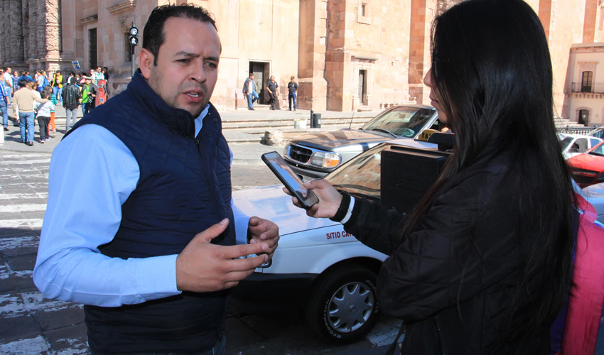 Marco Vinicio Flores Guerrero, coordinador estatal de planeación, (Foto Rocío Castro)
