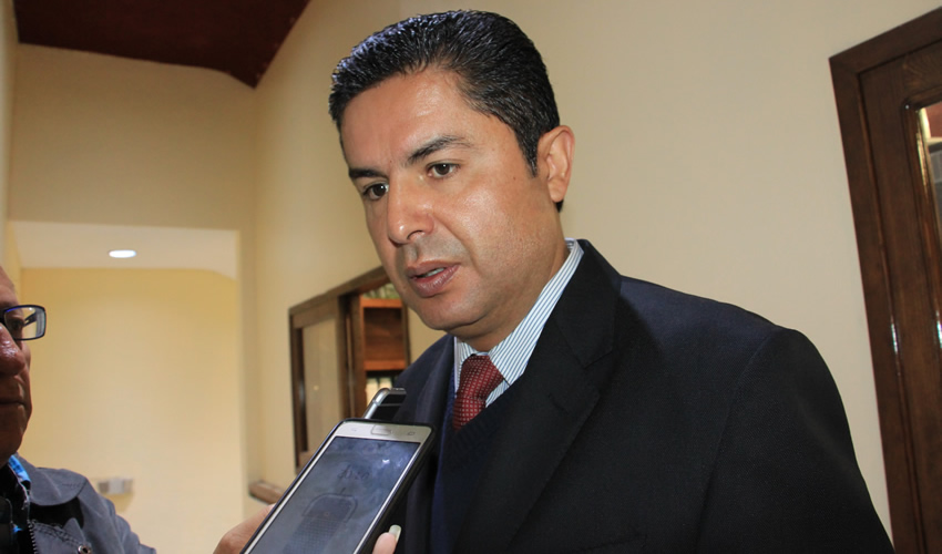 Enrique Guadalupe Flores Mendóza, presidente municipal de Guadalupe (Foto: Archivo Página 24)