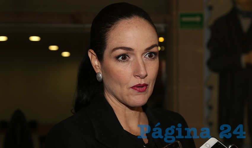 Cristina Urrutia de la Vega, legisladora local (Foto: Eddylberto Lu&eacute;vano Santill&aacute;n)