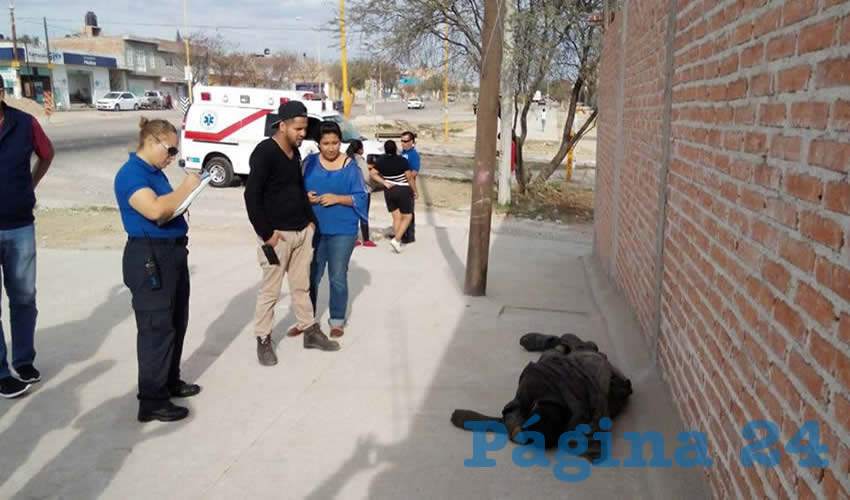 El ebrio murió en el cruce de bulevar Guadalupano y avenida Poliducto