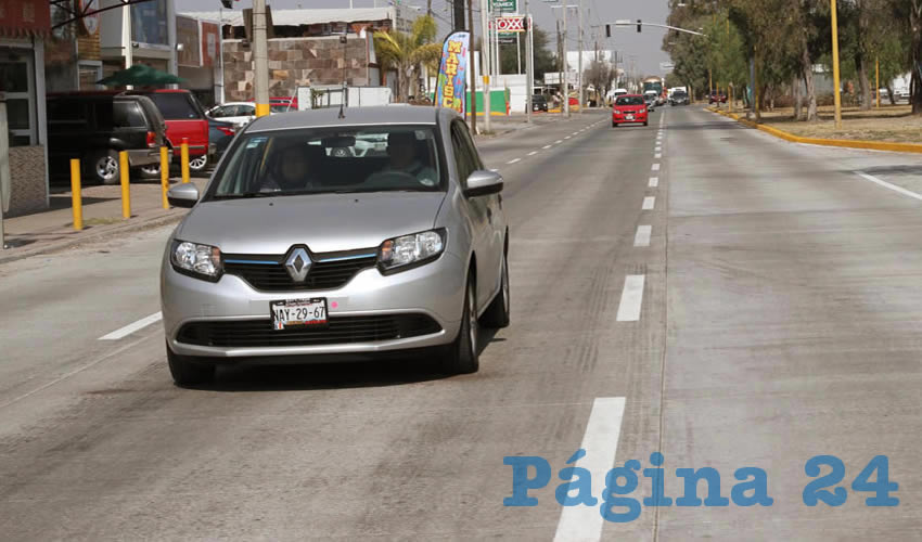 El Gobierno Municipal de Aguascalientes concluy&oacute; la obra de colocaci&oacute;n de concreto hidr&aacute;ulico en la avenida Jos&eacute; Mar&iacute;a Ch&aacute;vez