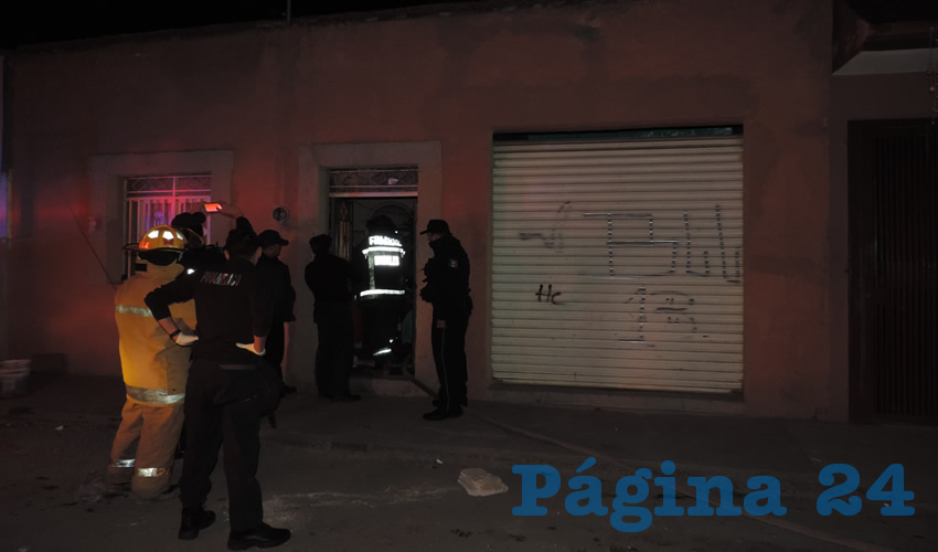 El siniestro ocurrió en calle 2 de Abril 312, barrio del Llanito