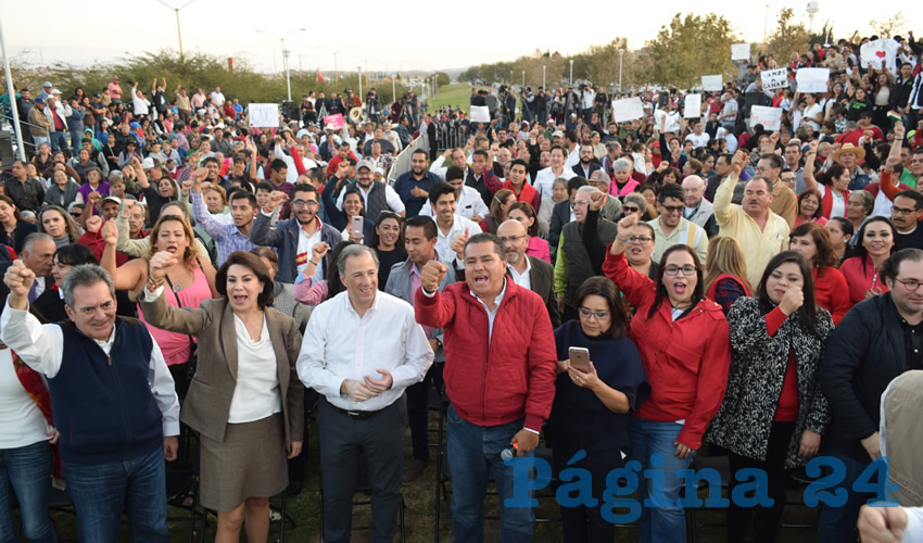 El precandidato Jos&eacute; Antonio Meade Kuribre&ntilde;a tuvo un encuentro con delegados, consejeros pol&iacute;ticos nacionales, estatales y municipales del PRI