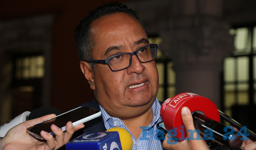 Gustavo Martínez Romo, coordinador general de Gabinete (Foto: Eddylberto Luévano Santillán)