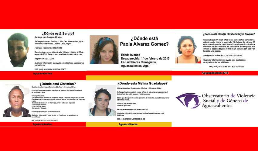 Personas desaparecidas
