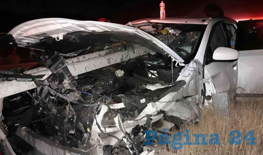 El percance ocurrió a la altura de El Salitrillo, en Rincón de Romos