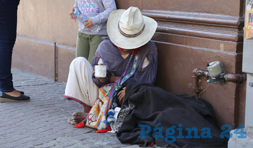 Al menos 300 familias ind&iacute;genas han llegado a Aguascalientes (Foto Eddylberto Lu&eacute;vano Santill&aacute;n)