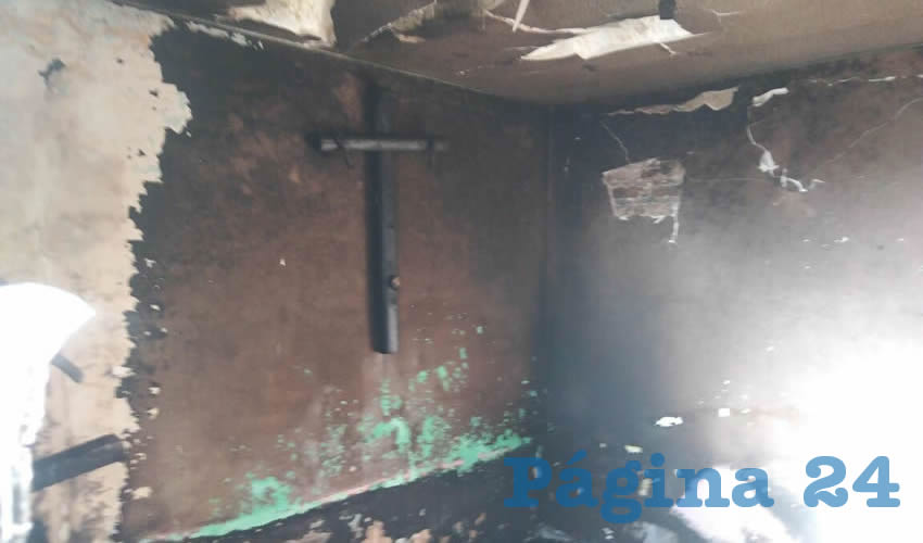 Aspecto de los a&ntilde;os causados en la vivienda