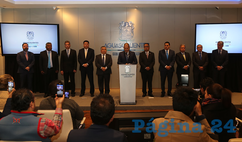 Mart&iacute;n Orozco Sandoval, gobernador del Estado, oficializ&oacute; cambios en su Gabinete (Fotos: Eddylberto Lu&eacute;vano Santill&aacute;n)