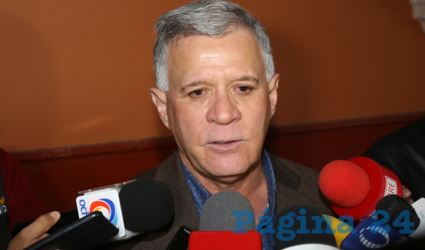 José Ángel González Serna, presidente del PFNSM (Foto: Eddylberto Luévano Santillán)