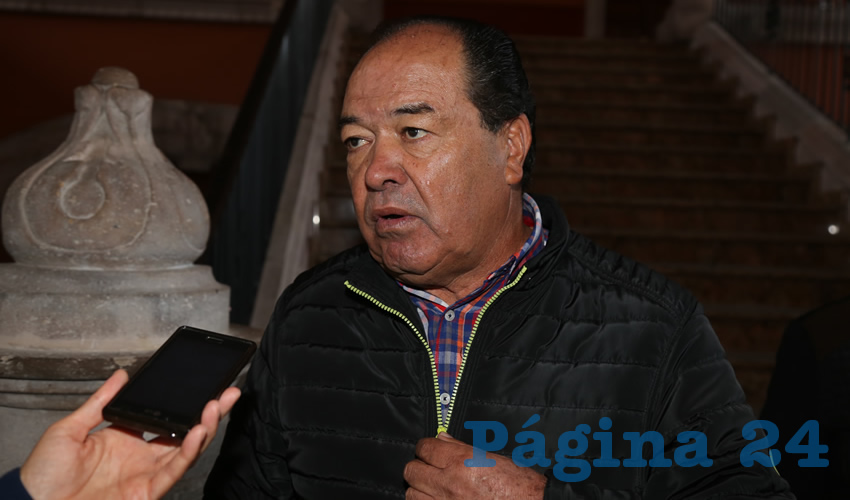 Jos&eacute; Refugio Eudave Ortiz, presidente de la agrupaci&oacute;n Taxistas Revolucionarios de Aguascalientes (Foto: Eddylberto Lu&eacute;vano Santill&aacute;n)